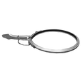 stainless stell clamp for clamp together ductwork