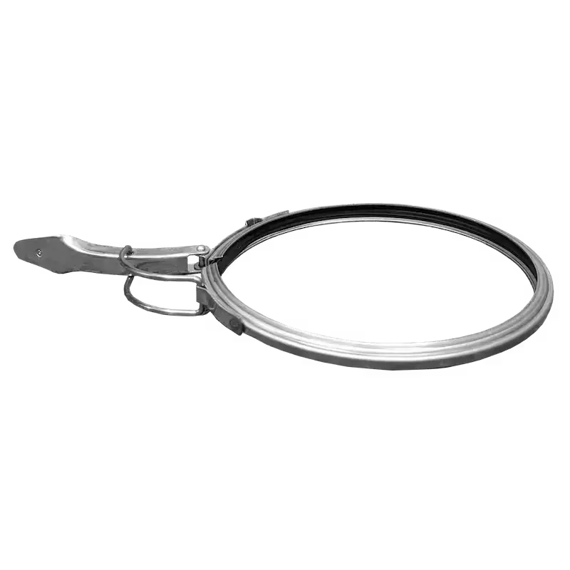 stainless stell clamp for clamp together ductwork